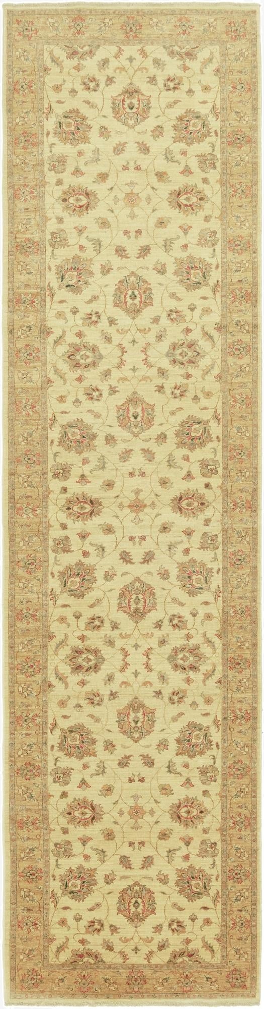  4' x 16' 2  Hand Knotted Peshawar Ziegler Runner Rug