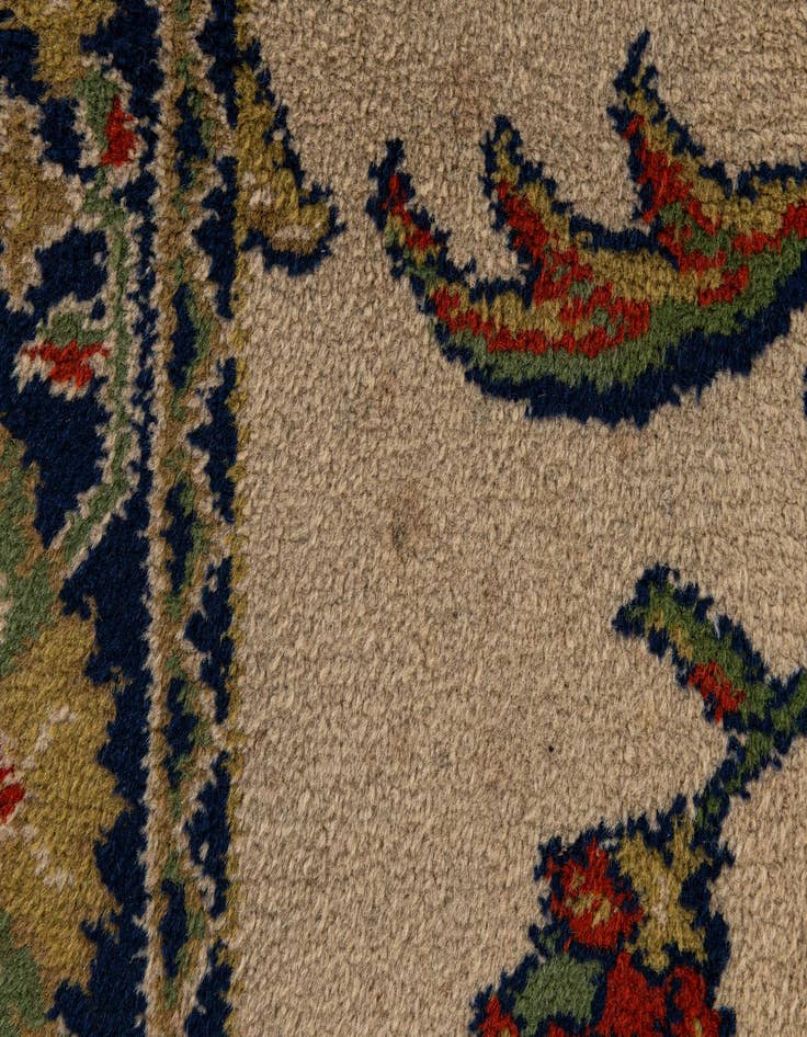 Detail image of  5' x 12' Sarough Wool Runner Rug