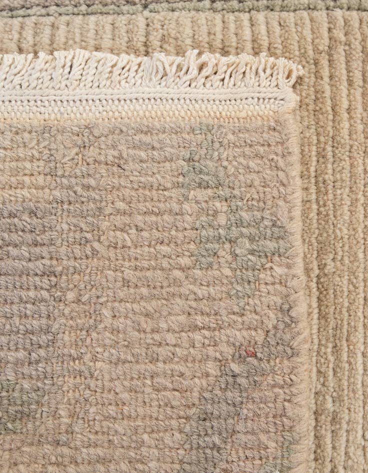 Detail image of  2' 7 x 11'  Hand Knotted Tibet Wool Runner Rug
