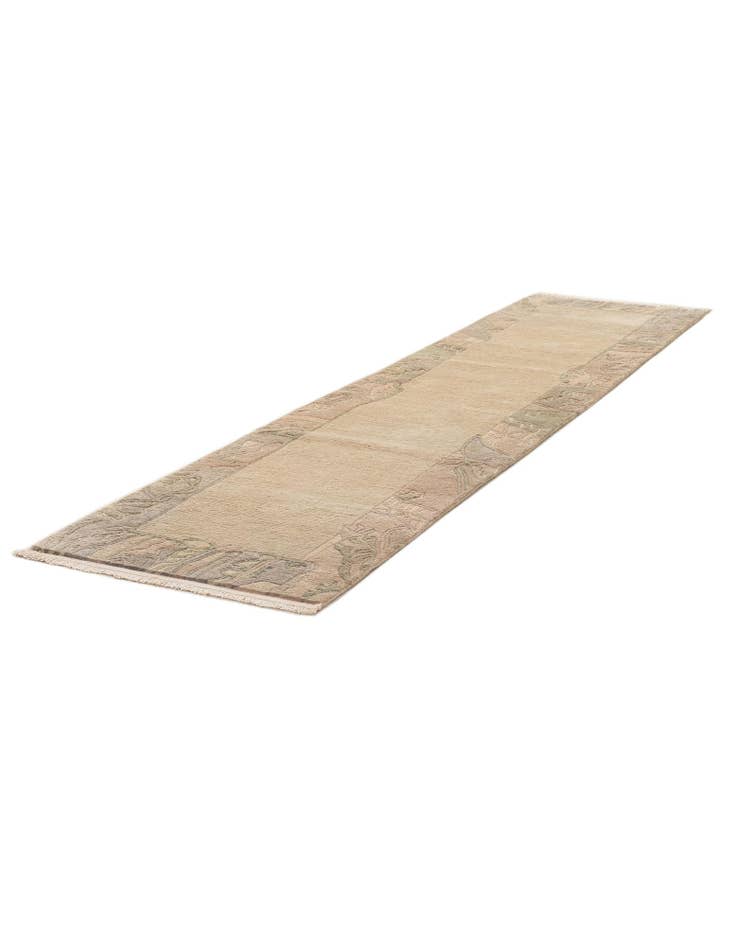 Detail image of  2' 7 x 11'  Hand Knotted Tibet Wool Runner Rug