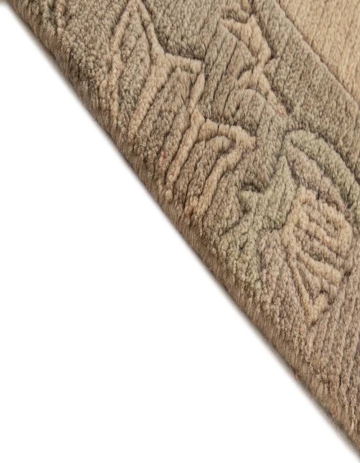 Detail image of  2' 7 x 11'  Hand Knotted Tibet Wool Runner Rug