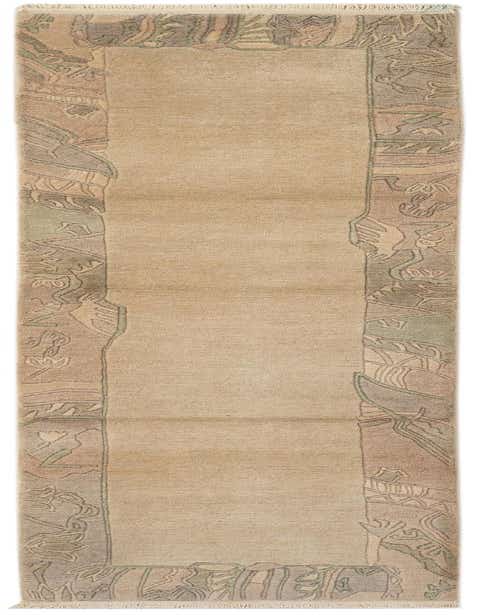 Primary image  2' 7 x 11'  Hand Knotted Tibet Wool Runner Rug