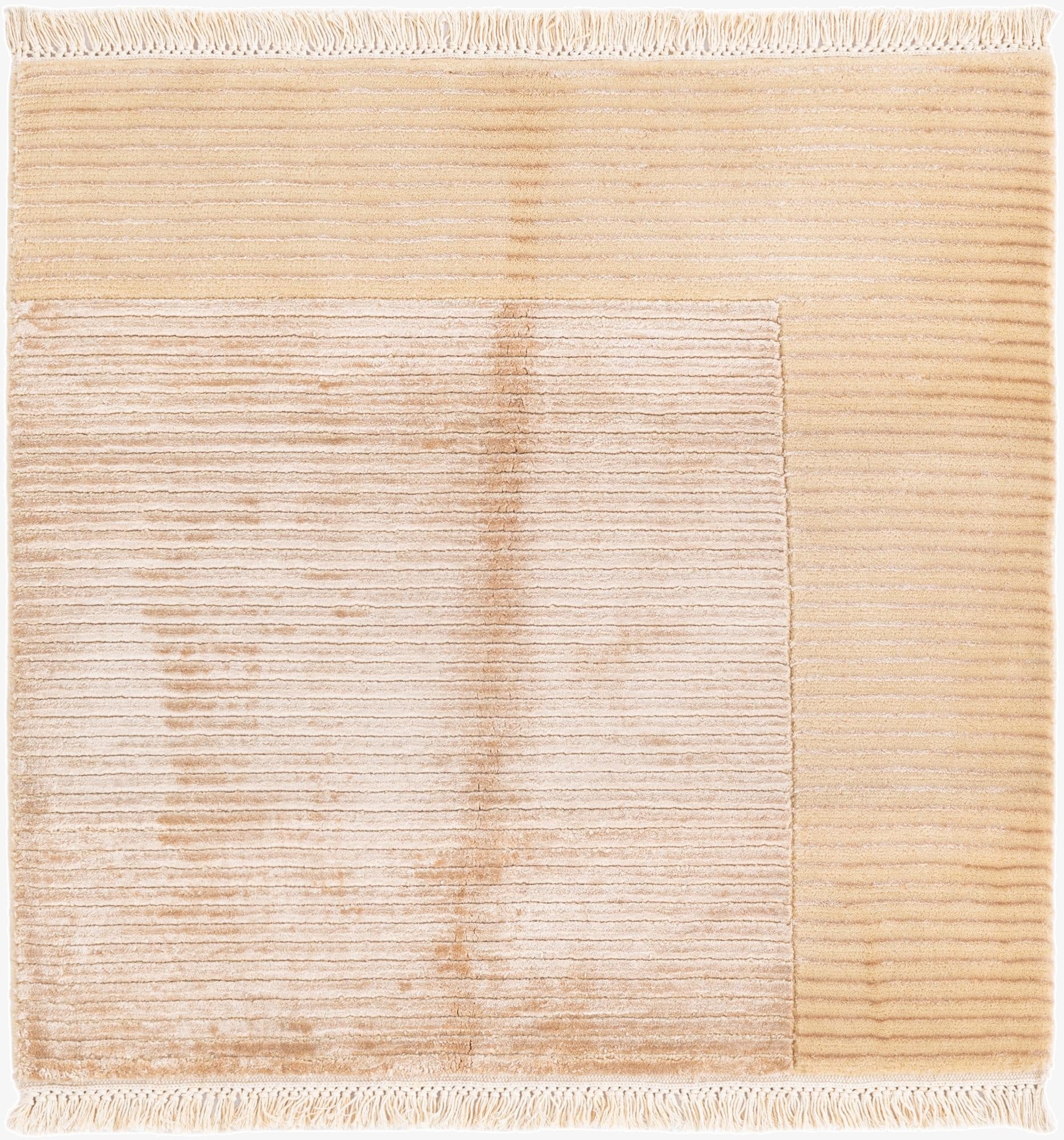  2' 7 x 2' 7  Hand Knotted Darya Wool Square Rug