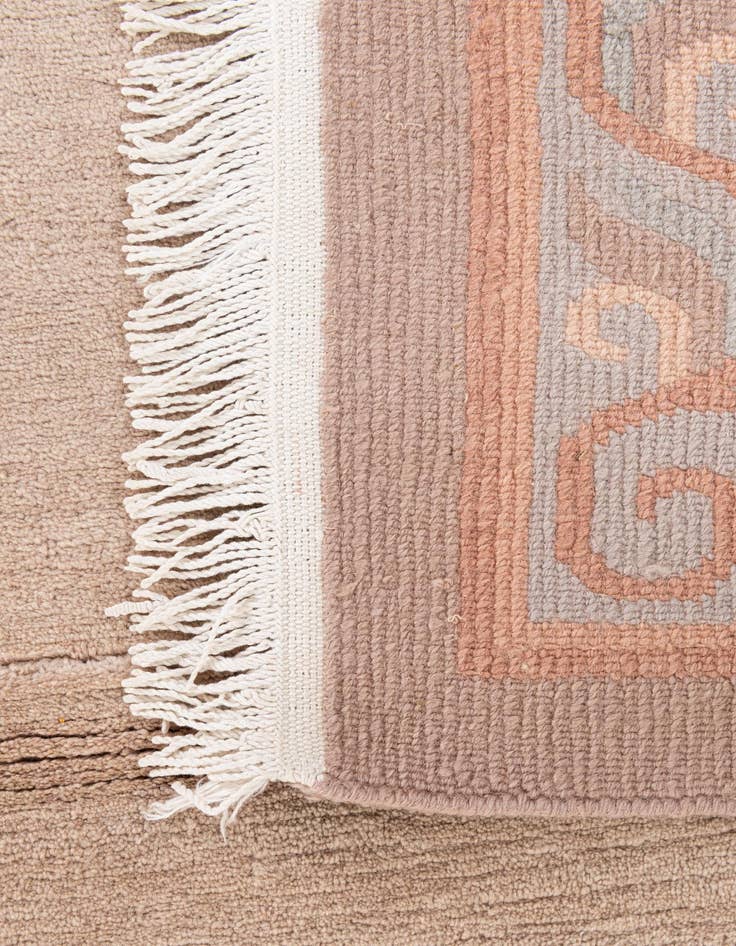 Detail image of  7' 6 x 7' 7  Hand Knotted Tibet Wool Square Rug