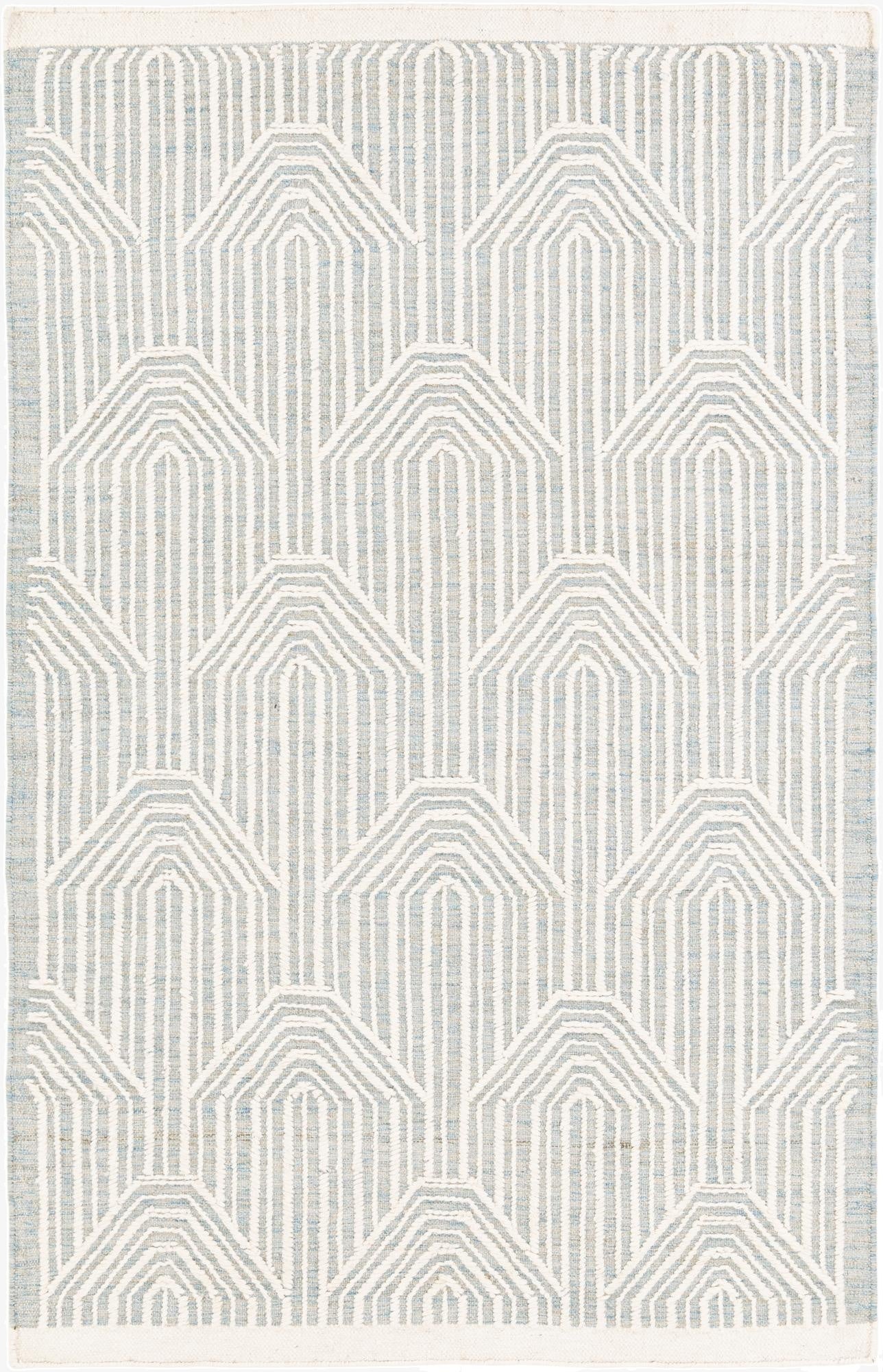  4' 1 x 6' 2  Hand Woven  Rug