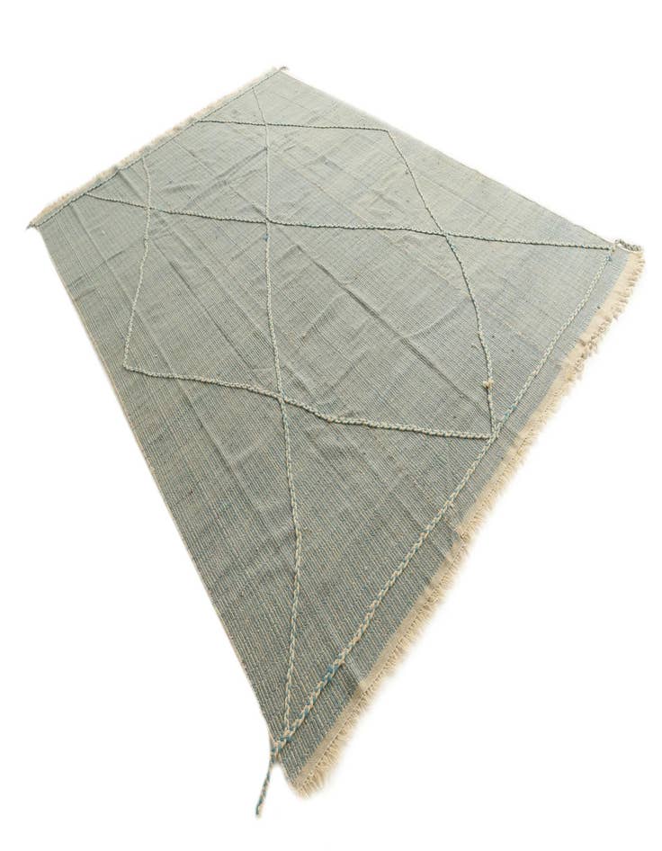 Detail image of  8' 6 x 12' 4  Hand Knotted Moroccan Wool Rug