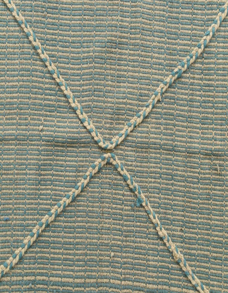 Detail image of  8' 6 x 12' 4  Hand Knotted Moroccan Wool Rug