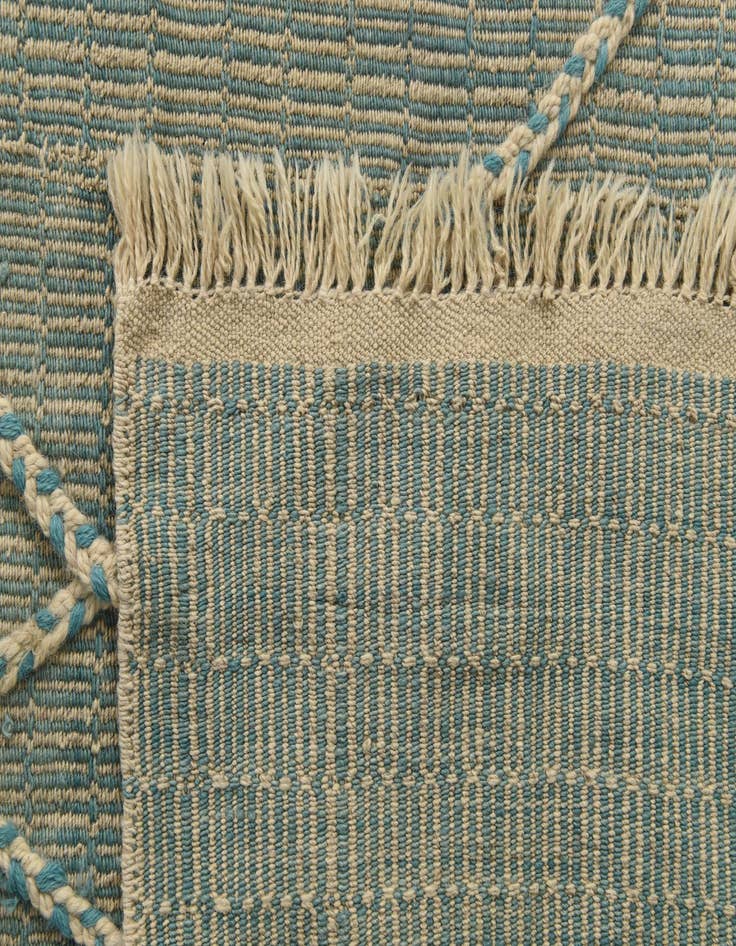 Detail image of  8' 6 x 12' 4  Hand Knotted Moroccan Wool Rug