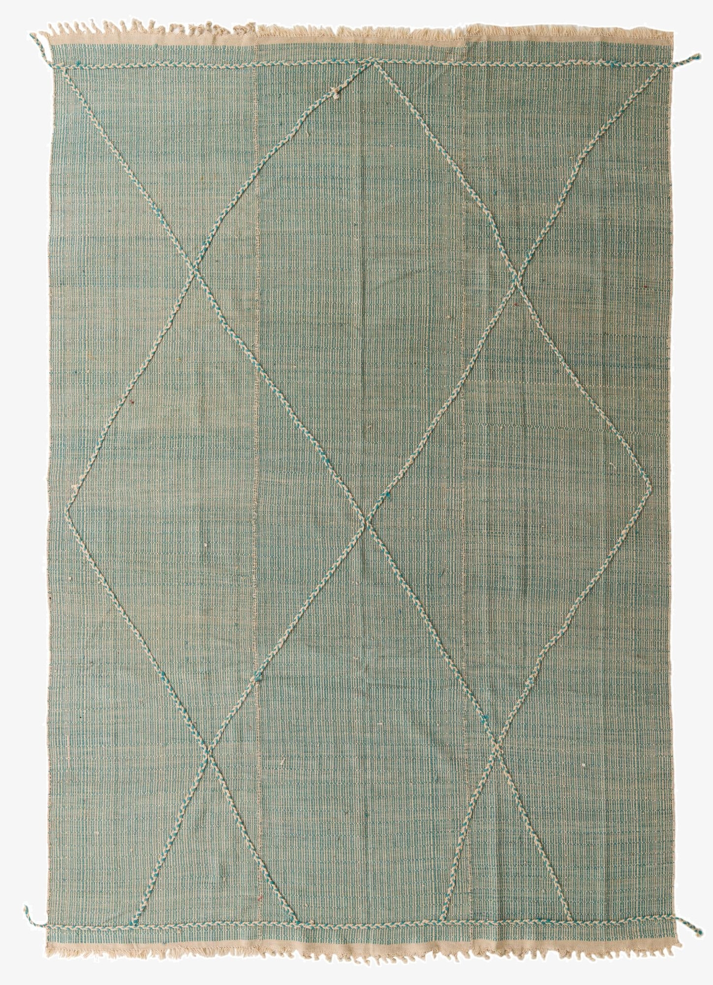  8' 6 x 12' 4  Hand Knotted Moroccan Wool Rug