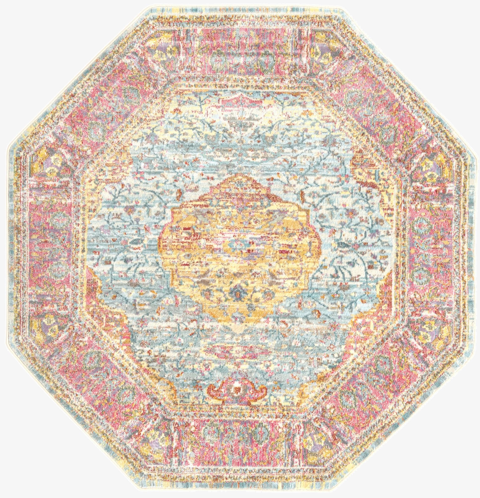  5' x 5' Santiago Octagon Rug