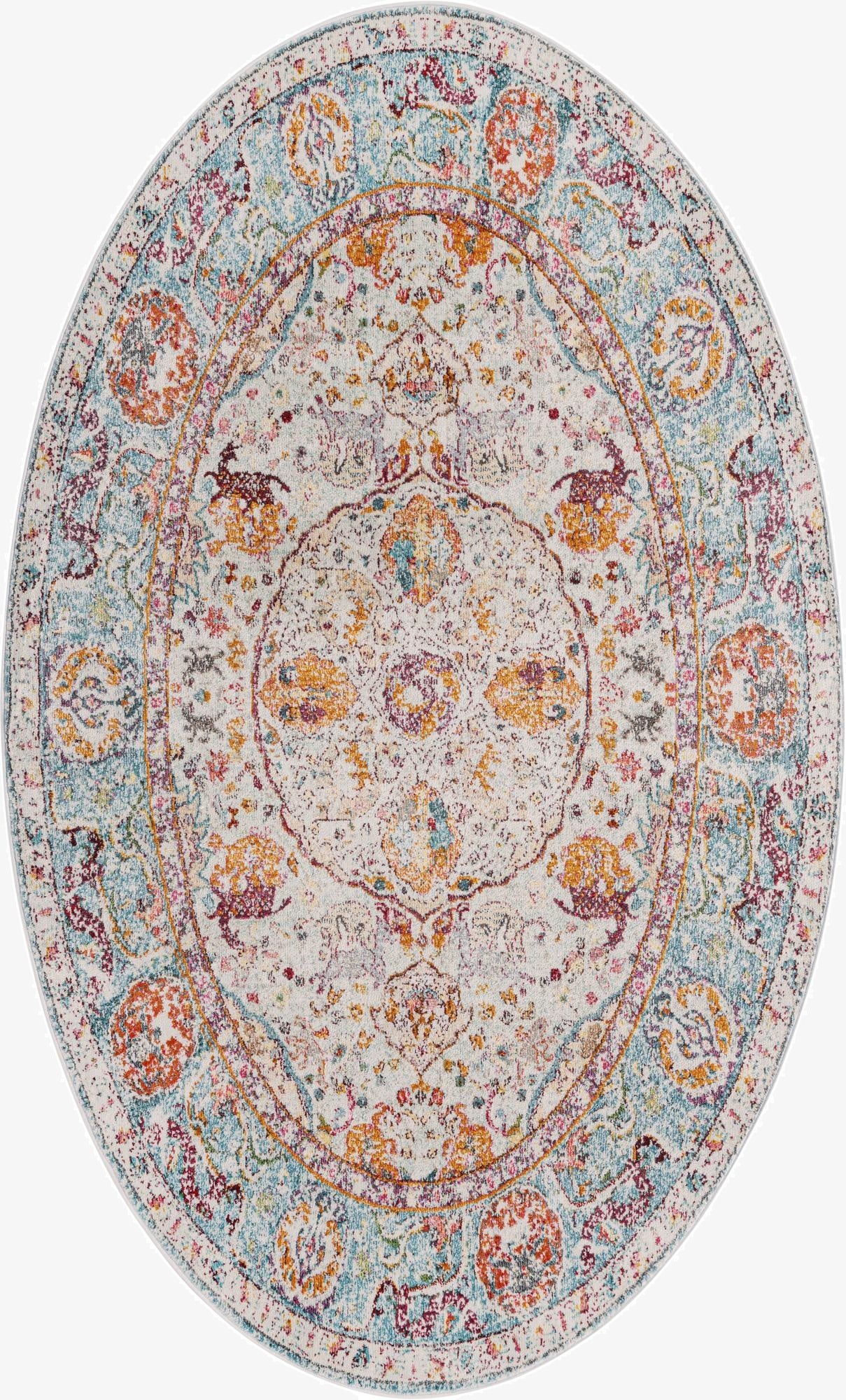  5' x 8' Santiago Oval Rug