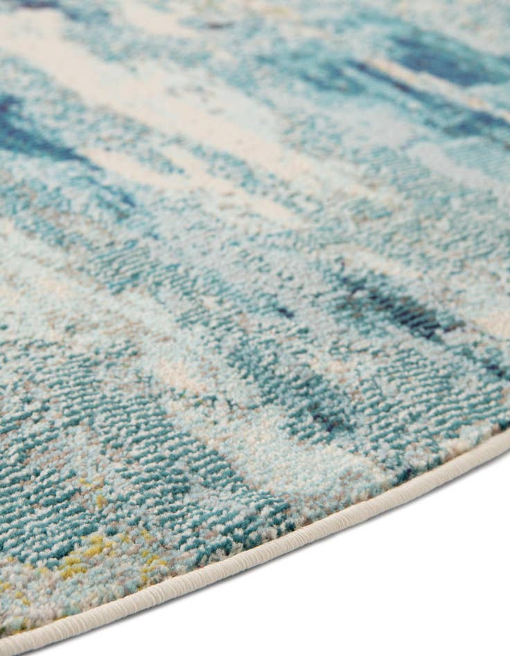 Detail image of  8' x 10'  Washable Theia Oval Rug