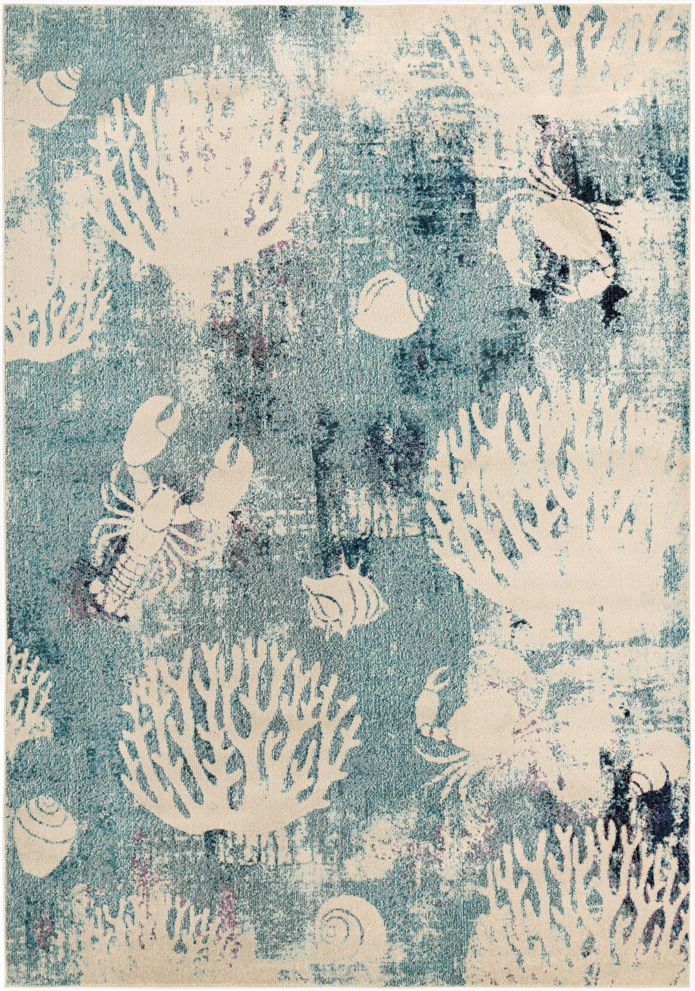  7' 10 x 11'  Washable Amalfi Rug