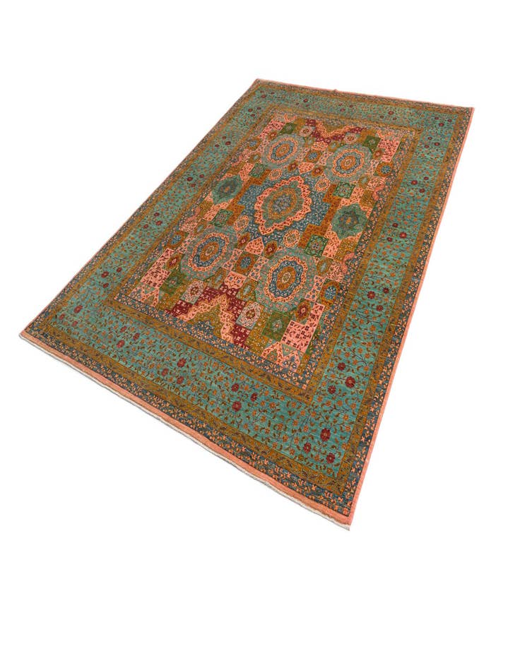 Detail image of  7' 10 x 10' 6 Amina Wool Rug