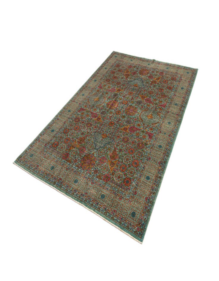 Detail image of  6' 9 x 9' 11 Amina Wool Rug