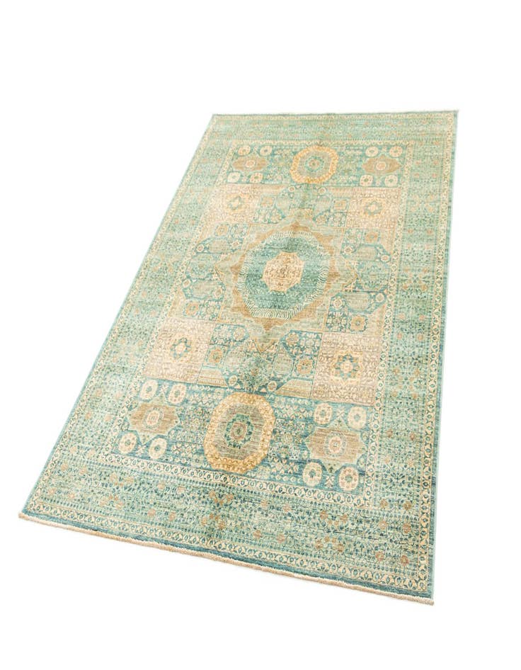 Detail image of  5' 7 x 7' 11  Hand Knotted Amina Rug