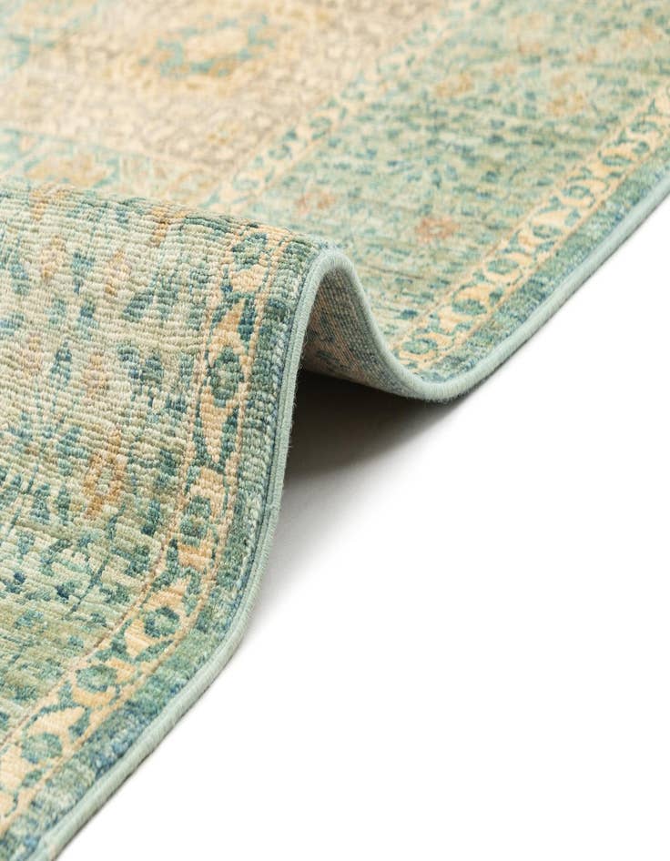 Detail image of  5' 7 x 7' 11  Hand Knotted Amina Rug