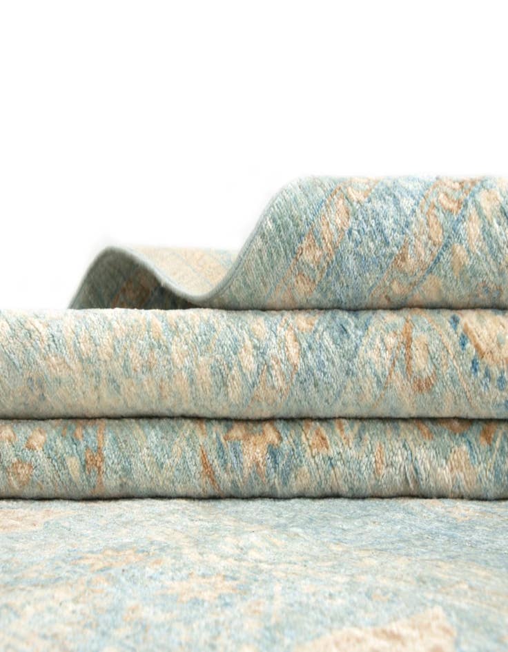 Detail image of  8' 10 x 11' 5  Hand Knotted Amina Rug