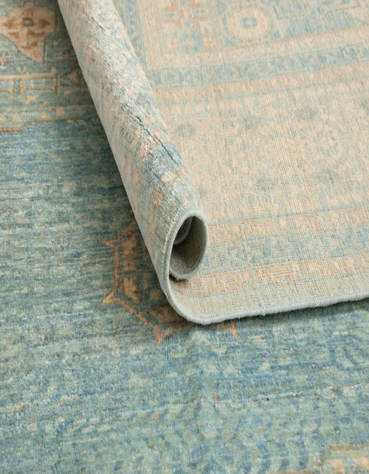 Detail image of  8' 10 x 11' 5  Hand Knotted Amina Rug