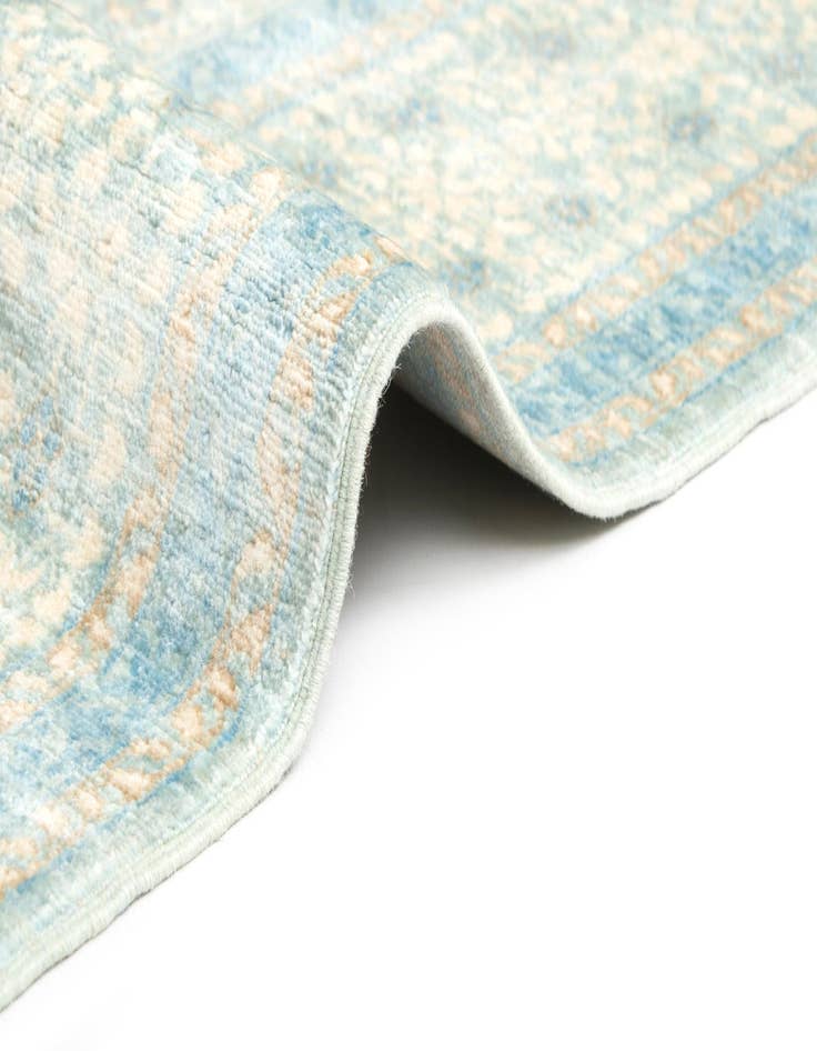 Detail image of  8' x 11' 3  Hand Knotted Amina Rug