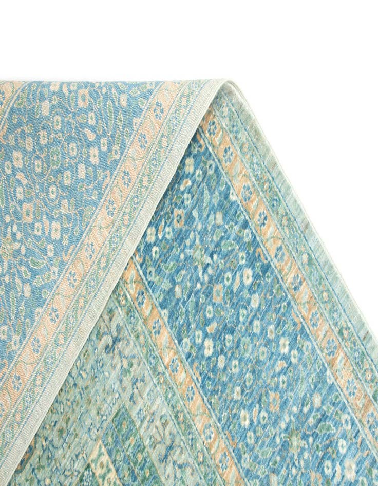 Detail image of  8' 10 x 11' 7  Hand Knotted Amina Rug