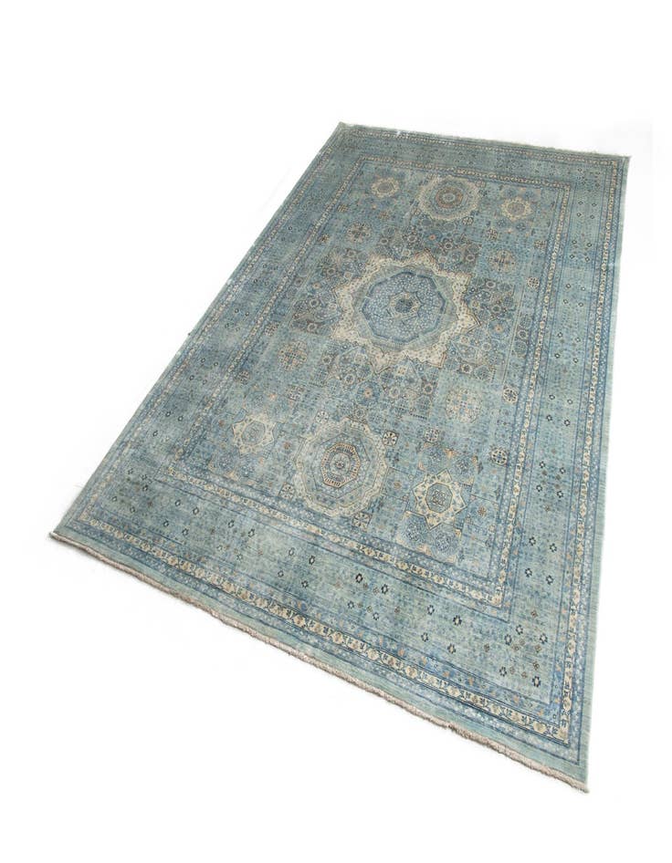 Detail image of  8' 11 x 11' 10  Hand Knotted Amina Rug