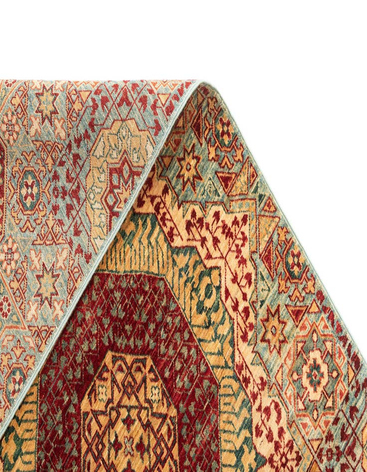 Detail image of  2' 10 x 16' 5  Hand Knotted Amina Rug