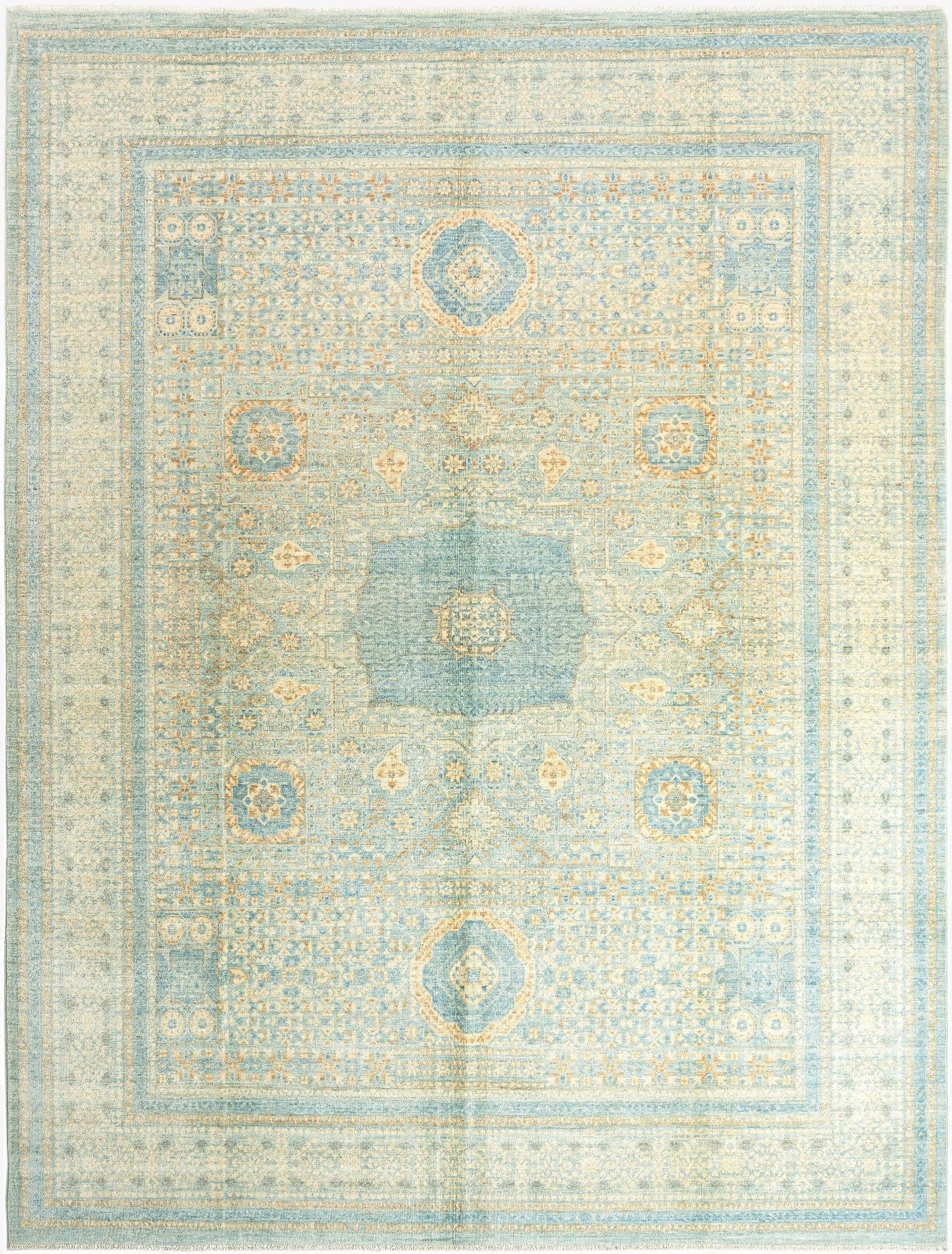  8' 10 x 11' 5  Hand Knotted Amina Rug