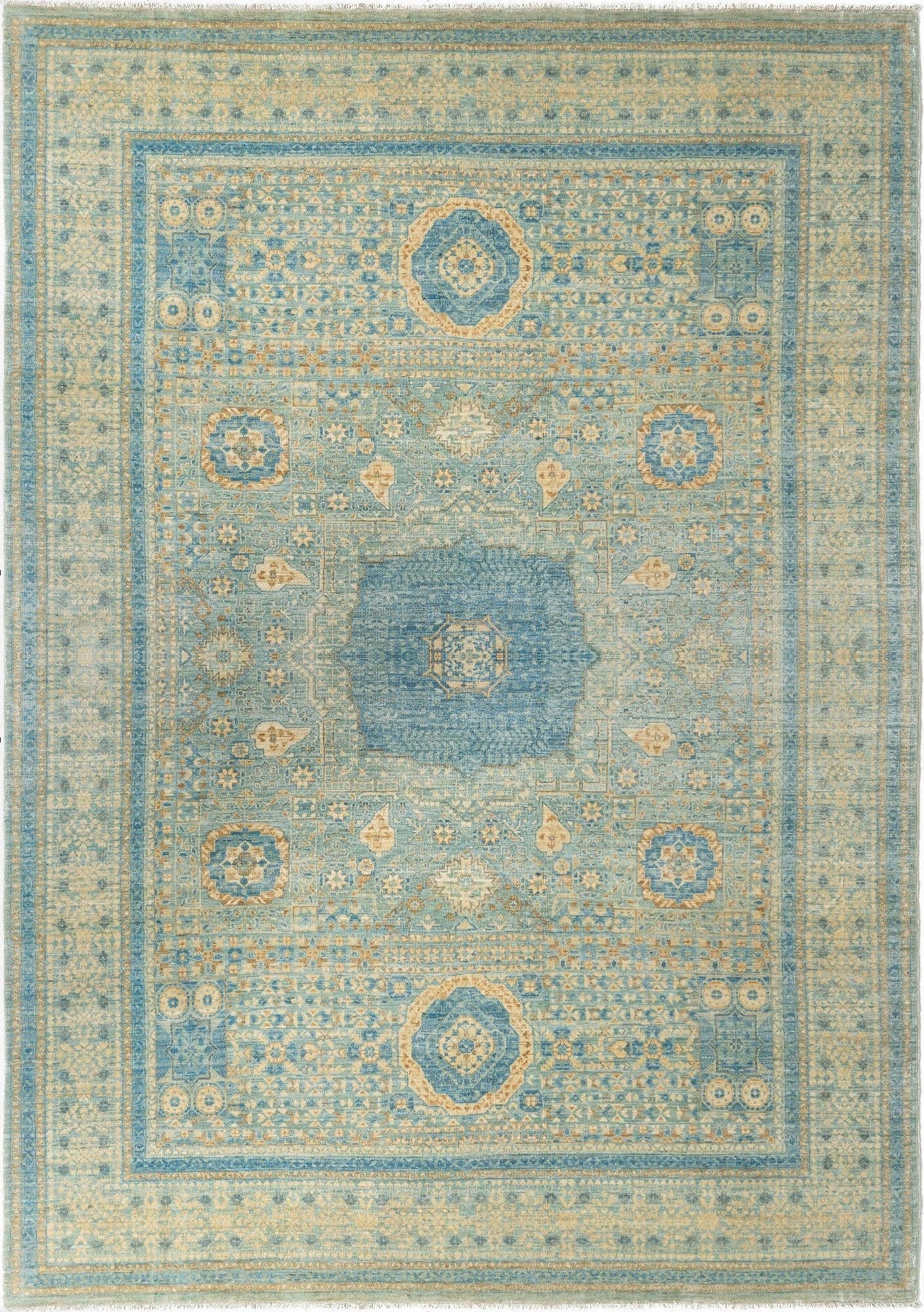  8' x 11' 3  Hand Knotted Amina Rug