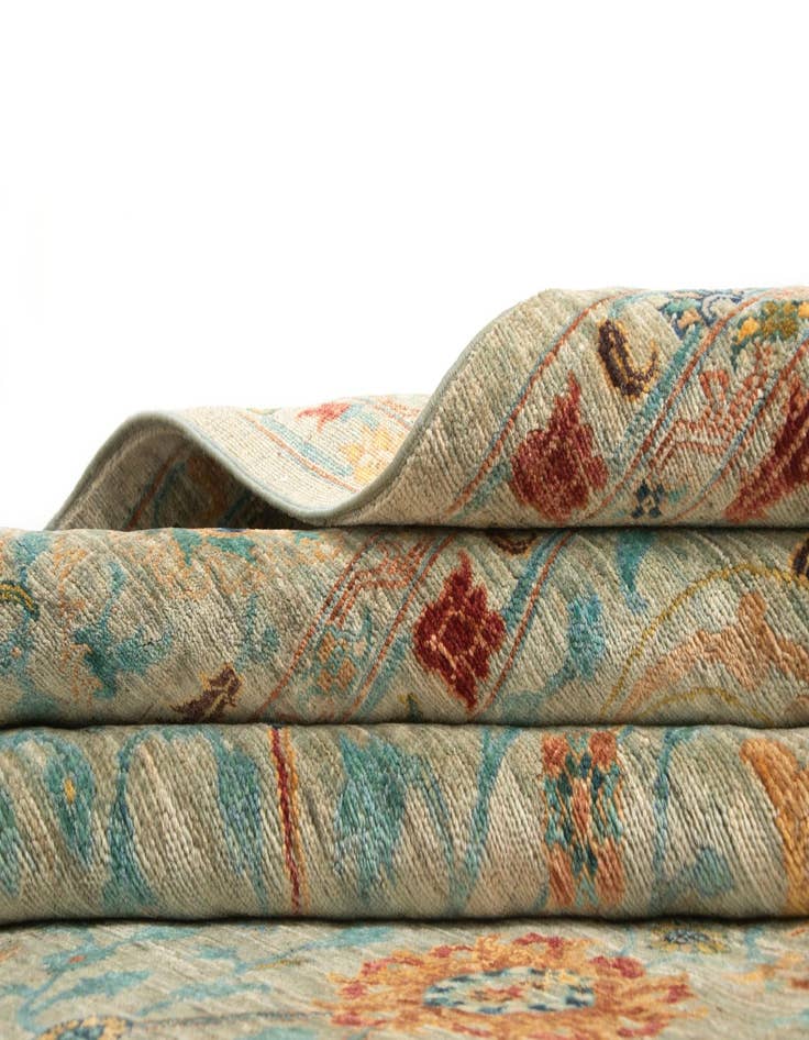 Detail image of  7' 11 x 10' 7  Hand Knotted Ariana Rug