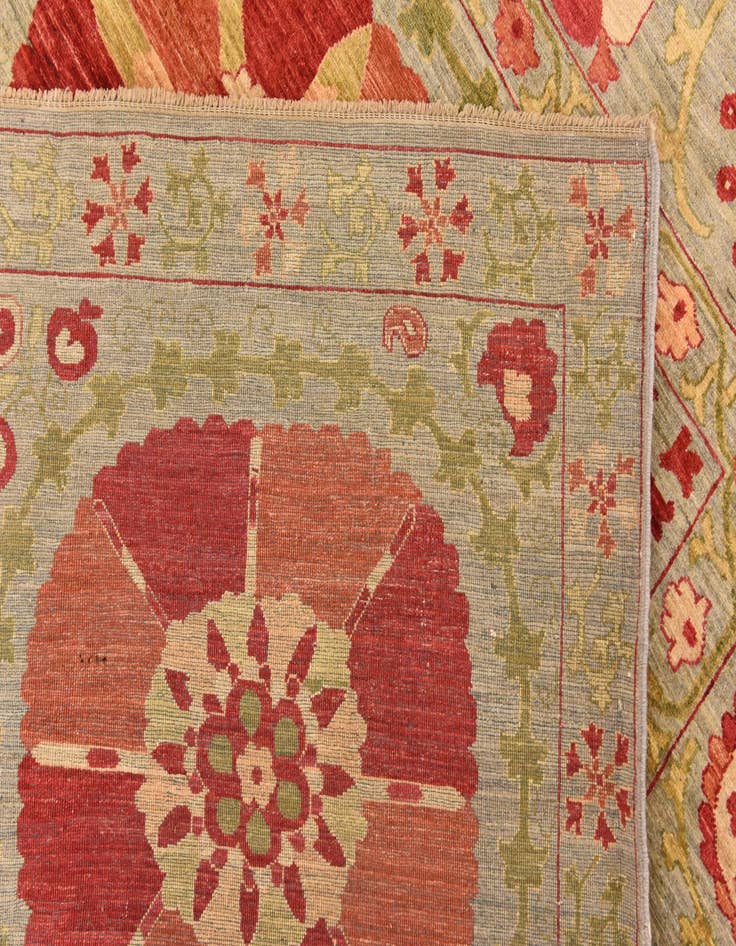 Detail image of  8' 1 x 9' 10  Hand Knotted Ariana Ziegler Oriental Rug