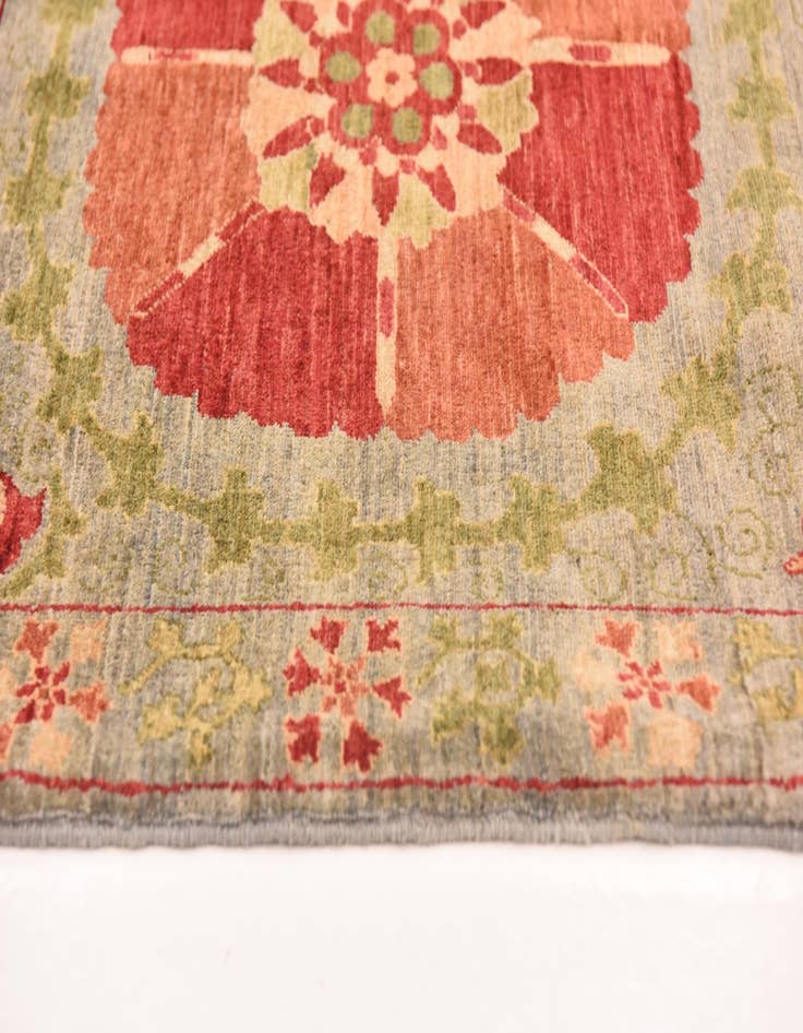 Detail image of  8' 1 x 9' 10  Hand Knotted Ariana Ziegler Oriental Rug