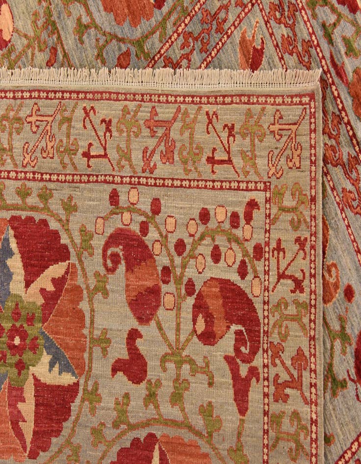 Detail image of  5' 2 x 7' 1  Hand Knotted Ariana Ziegler Oriental Rug