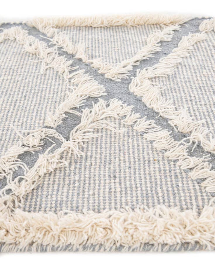 Detail image of  2' 2 x 2' 10  Hand Woven Arizona Wool Rug