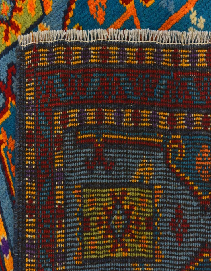 Detail image of  2' 10 x 4' 2  Hand Knotted Balouch Rug