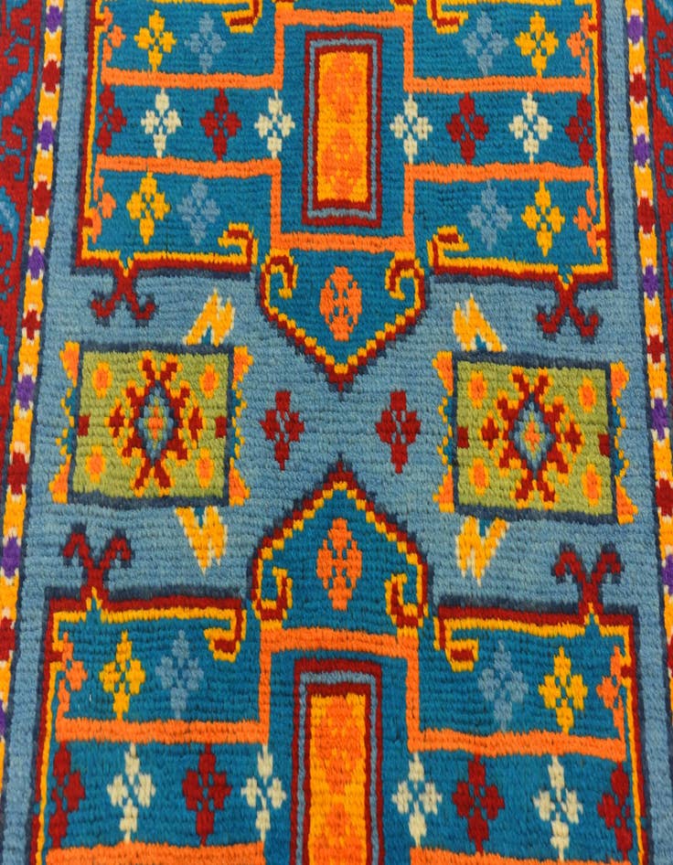 Detail image of  2' 10 x 4' 2  Hand Knotted Balouch Rug