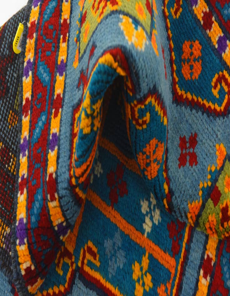 Detail image of  2' 10 x 4' 2  Hand Knotted Balouch Rug