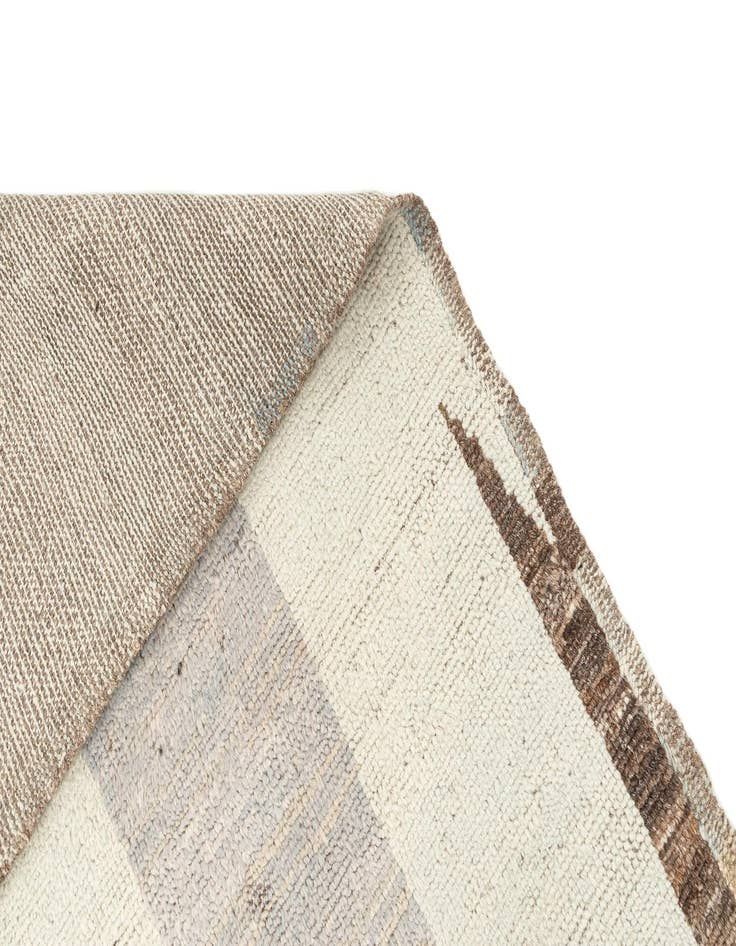 Detail image of  3' 2 x 9' 10  Hand Knotted Beni Marok Rug