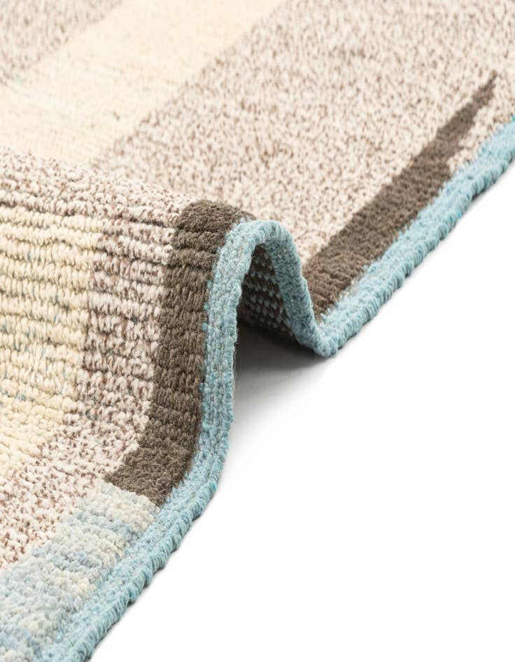 Detail image of  3' 3 x 10' 3  Hand Knotted Beni Marok Rug