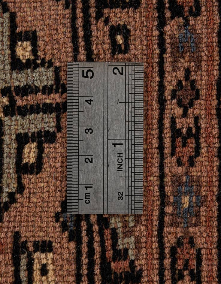 Detail image of  4' 3 x 6' 5  Hand Knotted Bokhara Wool Rug