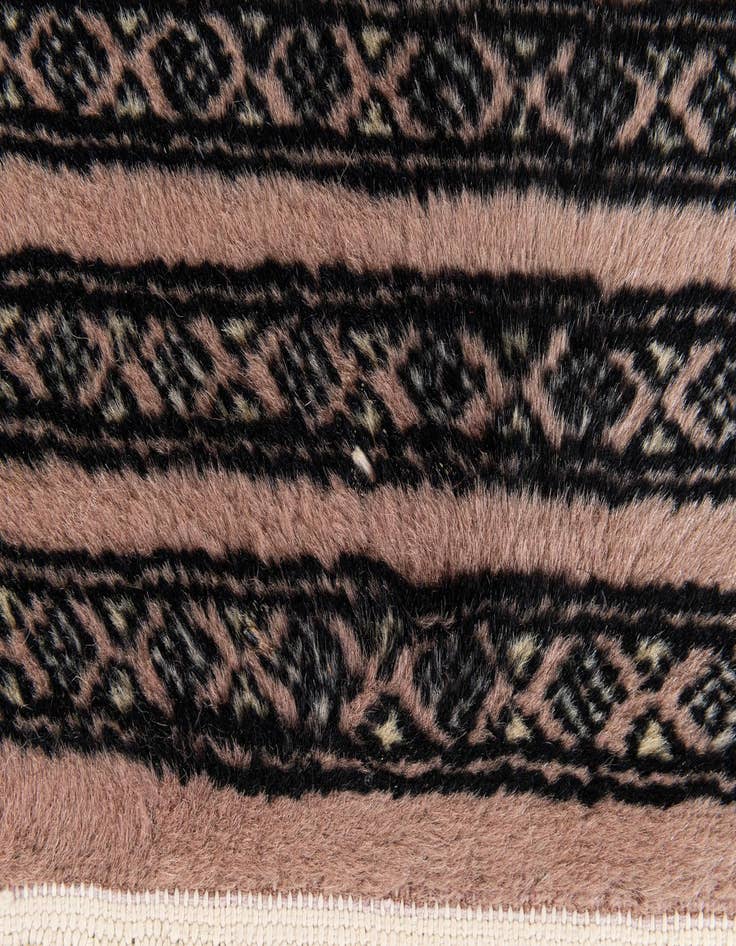 Detail image of  2' 7 x 3' 10  Hand Knotted Bokhara Oriental Wool Rug