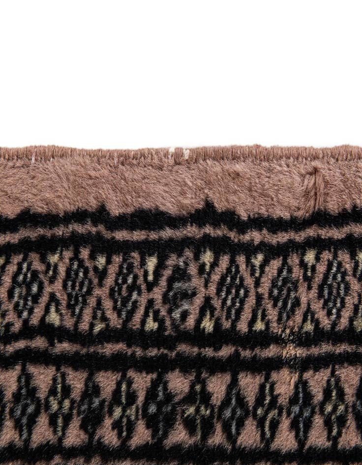 Detail image of  2' 7 x 3' 10  Hand Knotted Bokhara Oriental Wool Rug