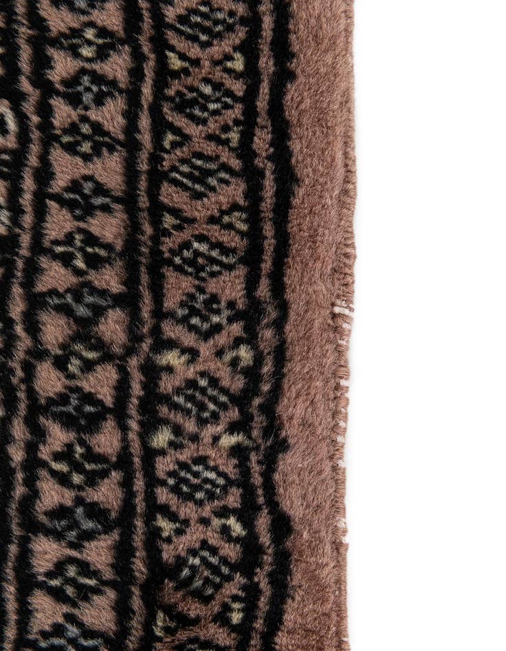 Detail image of  2' 7 x 3' 10  Hand Knotted Bokhara Oriental Wool Rug