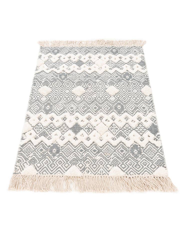 Detail image of  2' 2 x 3' 1  Hand Braided Jute Rug