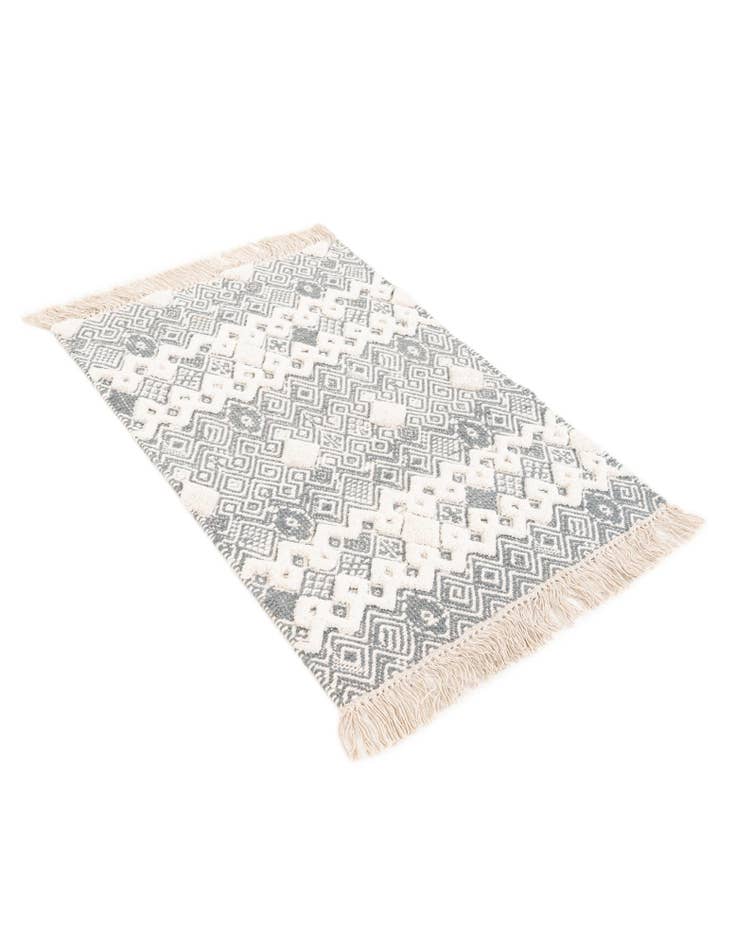 Detail image of  2' 2 x 3' 1  Hand Braided Jute Rug