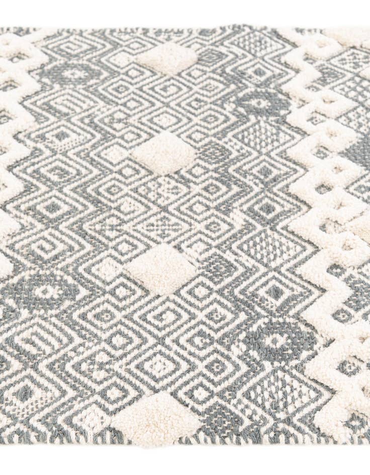 Detail image of  2' 2 x 3' 1  Hand Braided Jute Rug