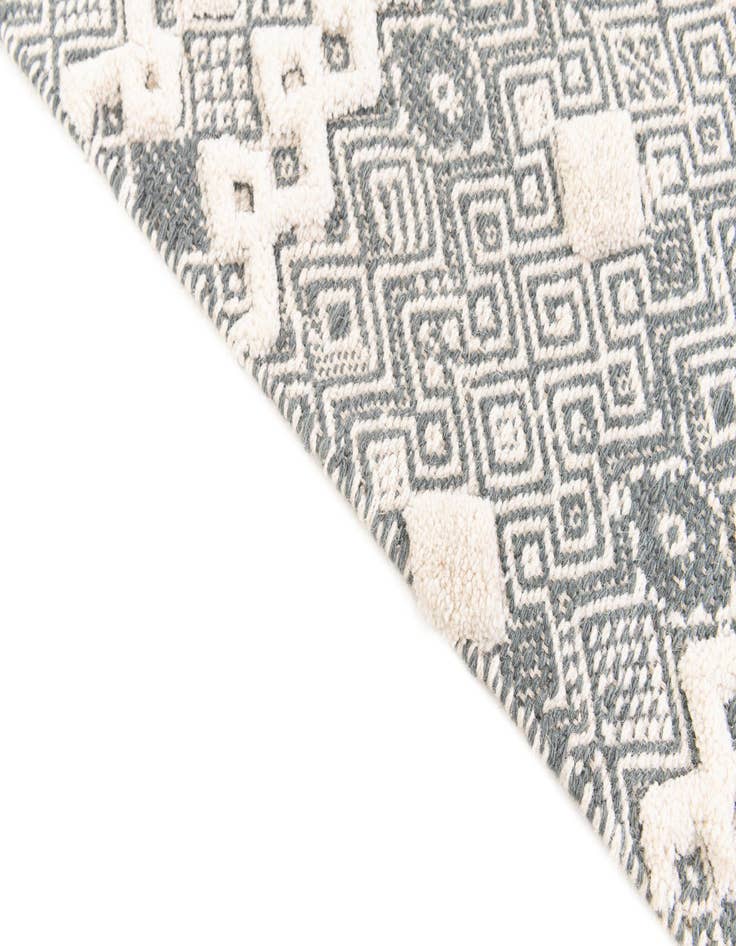 Detail image of  2' 2 x 3' 1  Hand Braided Jute Rug