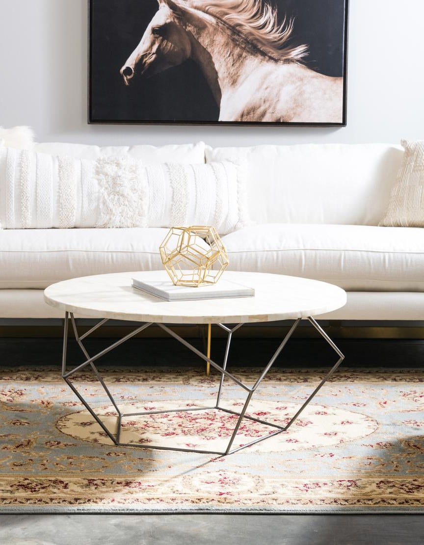 Light Blue 5' x 8' Chateau Rug | Rugs.com