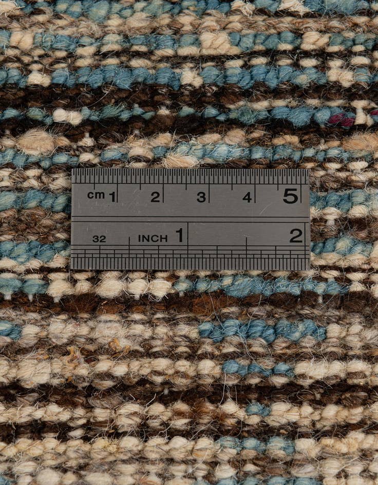 Detail image of  6' 3 x 9' 6  Hand Knotted Darya Wool Rug