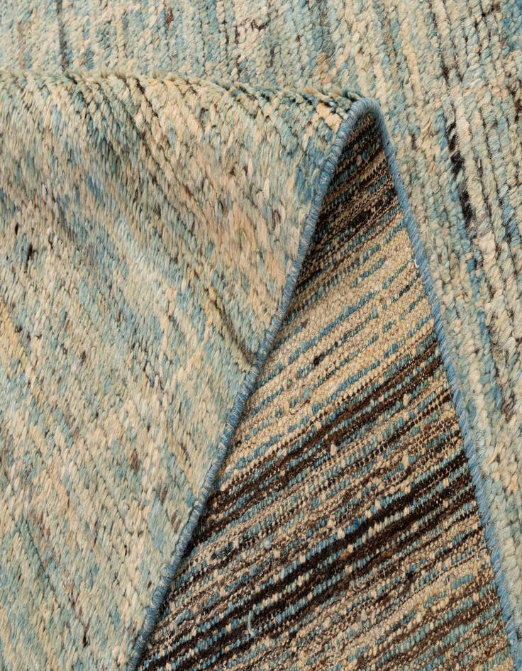 Detail image of  6' 3 x 9' 6  Hand Knotted Darya Wool Rug